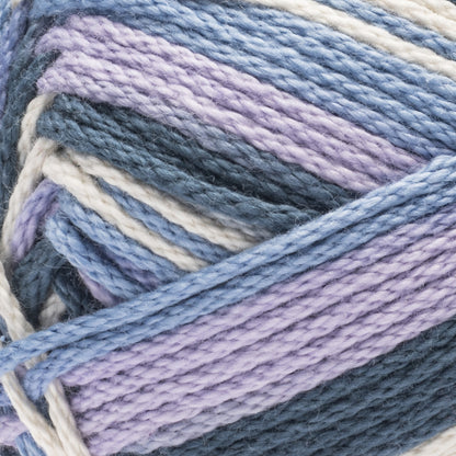 Caron All Day Cotton Prints Yarn (100g/3.5oz) Snow On The Beach