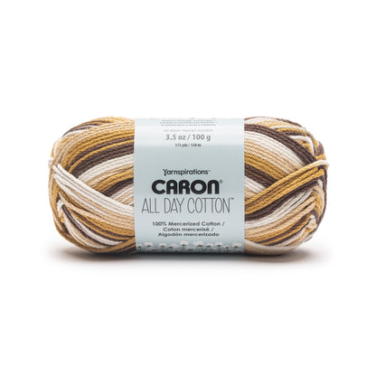 Caron All Day Cotton Prints Yarn (100g/3.5oz) Chipping Sparrow