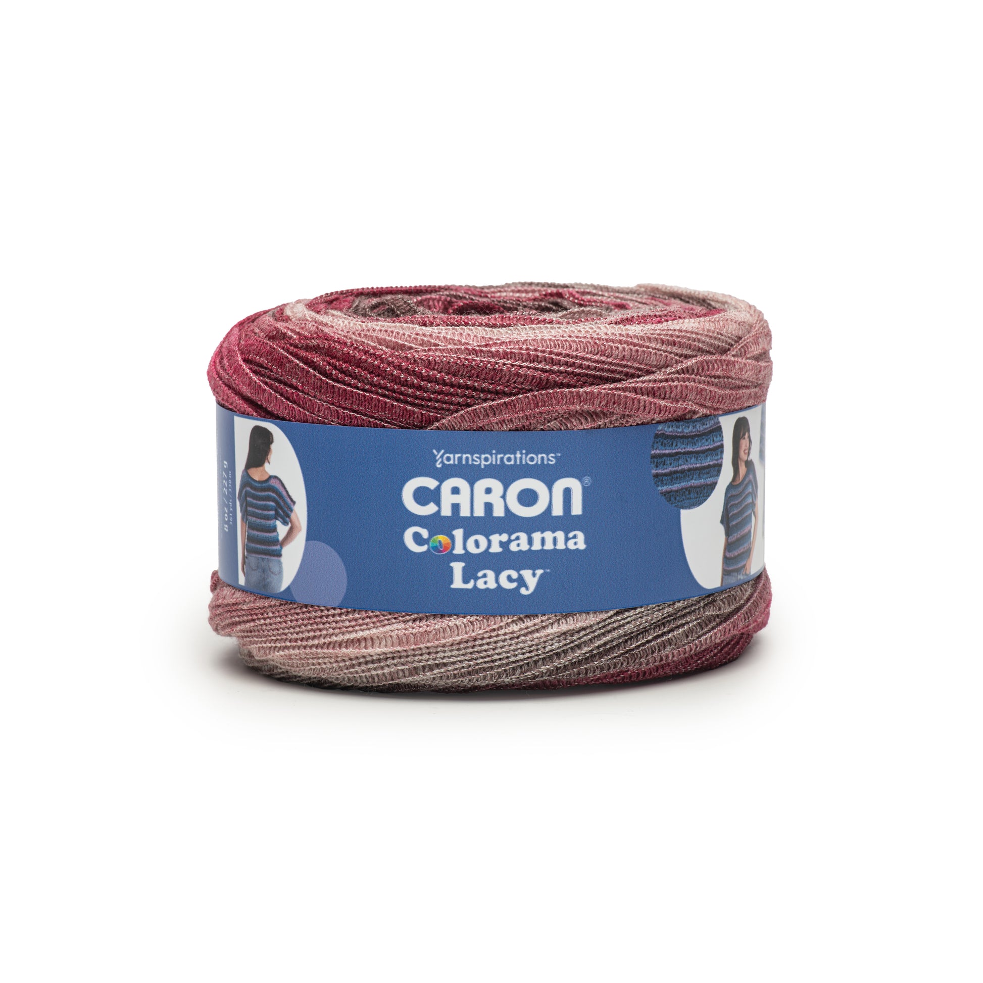Caron Colorama Haze Yarn 2-Pack - 227g/8oz Each, Worsted Weight, Dreamy Color Blend