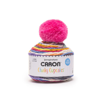 Caron Chunky Cupcakes Yarn (100g/3.5oz) - Retailer Exclusive Prismatic
