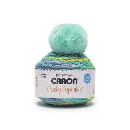 Caron Chunky Cupcakes Yarn (100g/3.5oz) - Retailer Exclusive Peppermint Patty