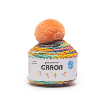 Caron Chunky Cupcakes Yarn (100g/3.5oz) - Retailer Exclusive Mango Tango