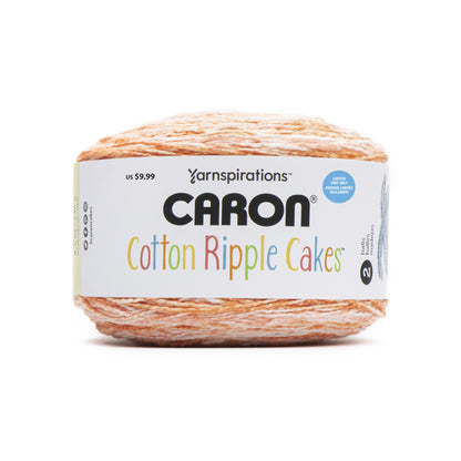 Caron Cotton Ripple Cakes Yarn - Discontinued Shades Copper Rose