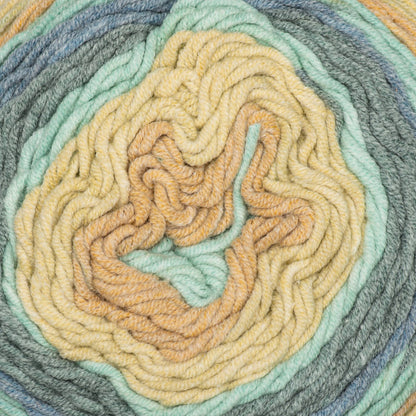 Caron Cotton Painterly Cakes Yarn - Discontinued Shades Shimmering Pond