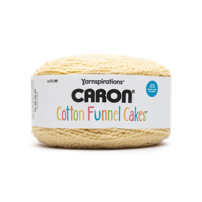 Caron Cotton Funnel Cakes Yarn - Clearance Shades Buttercup