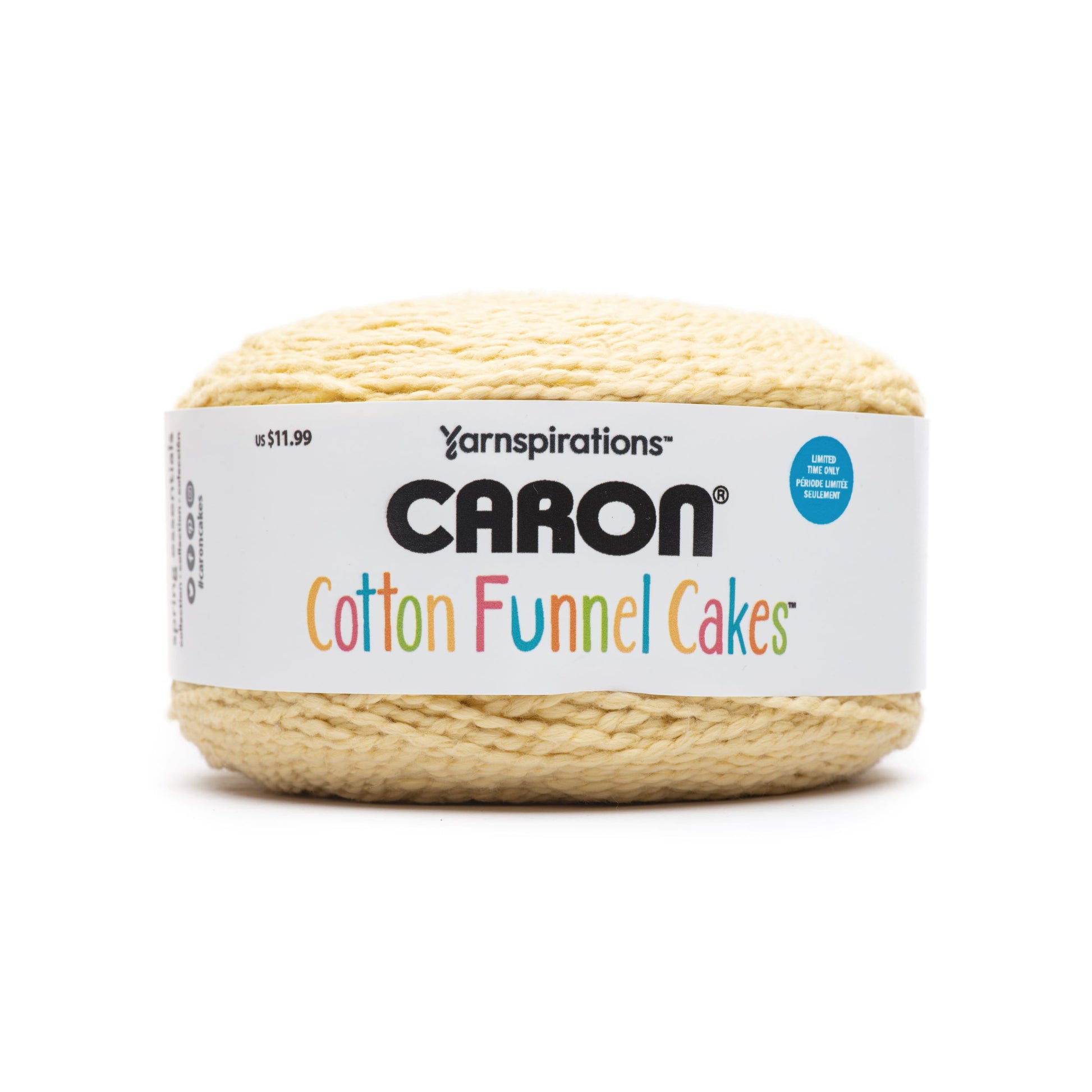 Caron Cotton Funnel Cakes Cumulus Knitting & Crochet Yarn - Flying