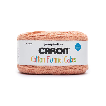 Caron Cotton Funnel Cakes Yarn - Clearance Shades Coral