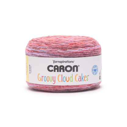 Caron Groovy Cloud Cakes Yarn (227g/8oz) - Retailer Exclusive Raspberry Rollup