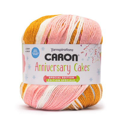 Caron Anniversary Cakes Yarn Special Edition (1000g/35.3oz) - Retailer Exclusive Peppermint Plaid