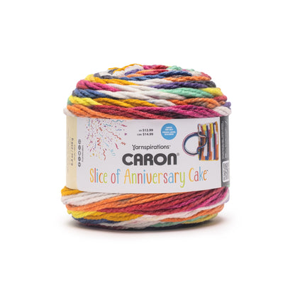 Caron Slice of Anniversary Cake Yarn (250g/8.8 oz) - Retailer Exclusive Prismatic