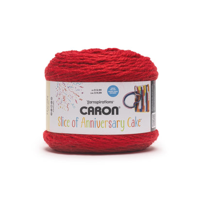 Caron Slice of Anniversary Cake Yarn (250g/8.8 oz) - Retailer Exclusive Cherry