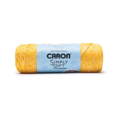 Caron Simply Soft Sunkissed Yarn (141g/5oz) Pineapple Tonal
