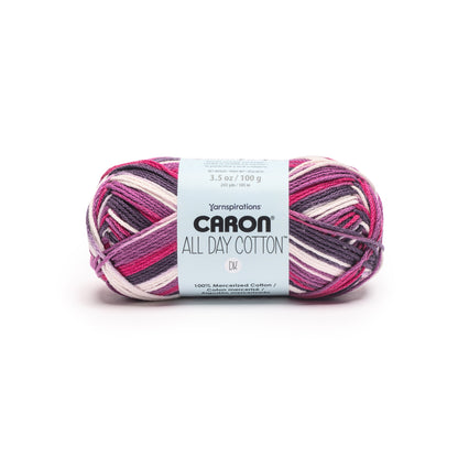 Caron All Day Cotton DK Yarn (100g/3.5oz) Lavender