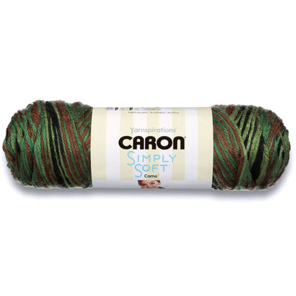 Caron Simply Soft Camo Yarn - Discontinued Shades Renegade Camo