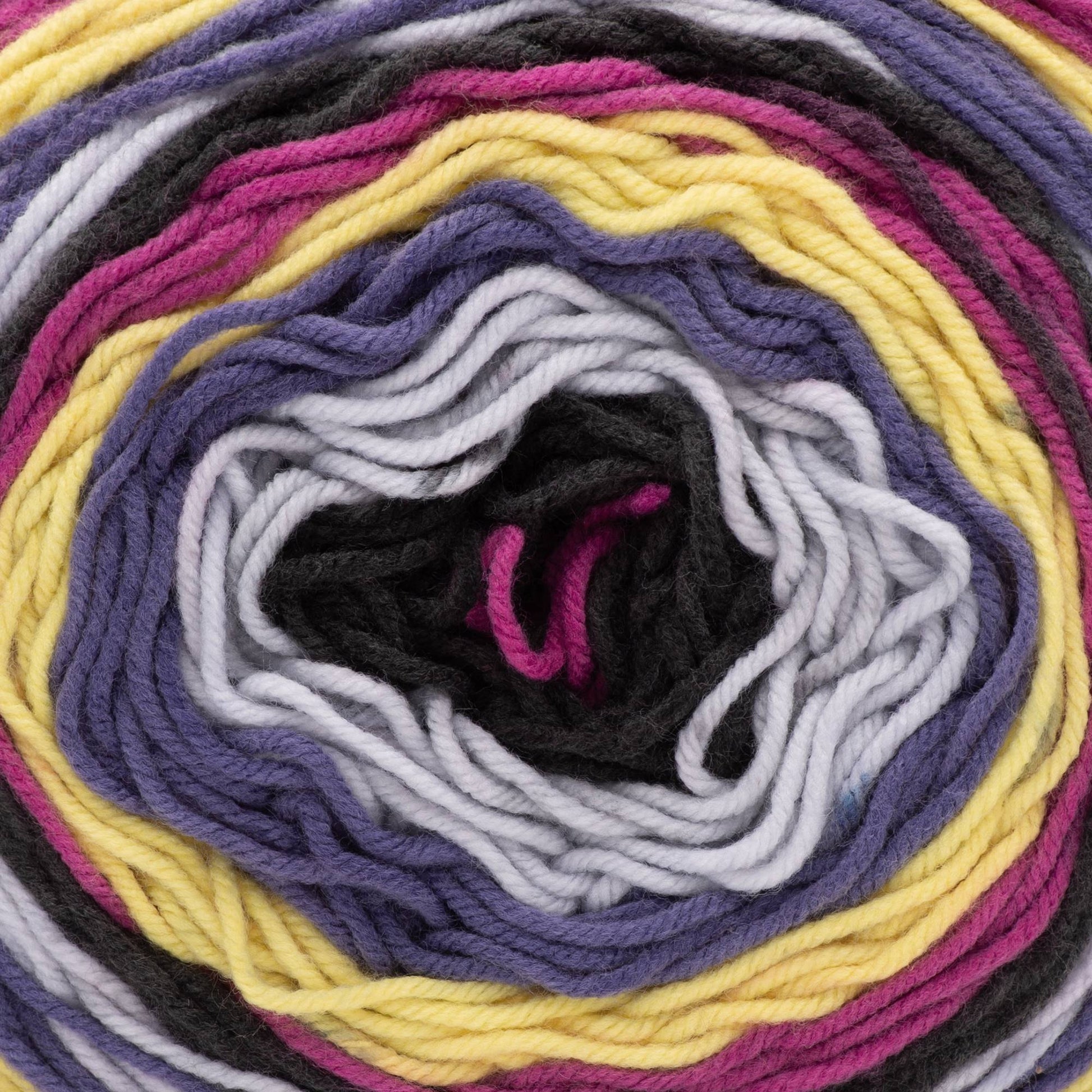  Caron Big Cakes Self Striping Yarn ~ 603 yd/551 m / 10.5oz/300  g Each (Toffee Brickle)