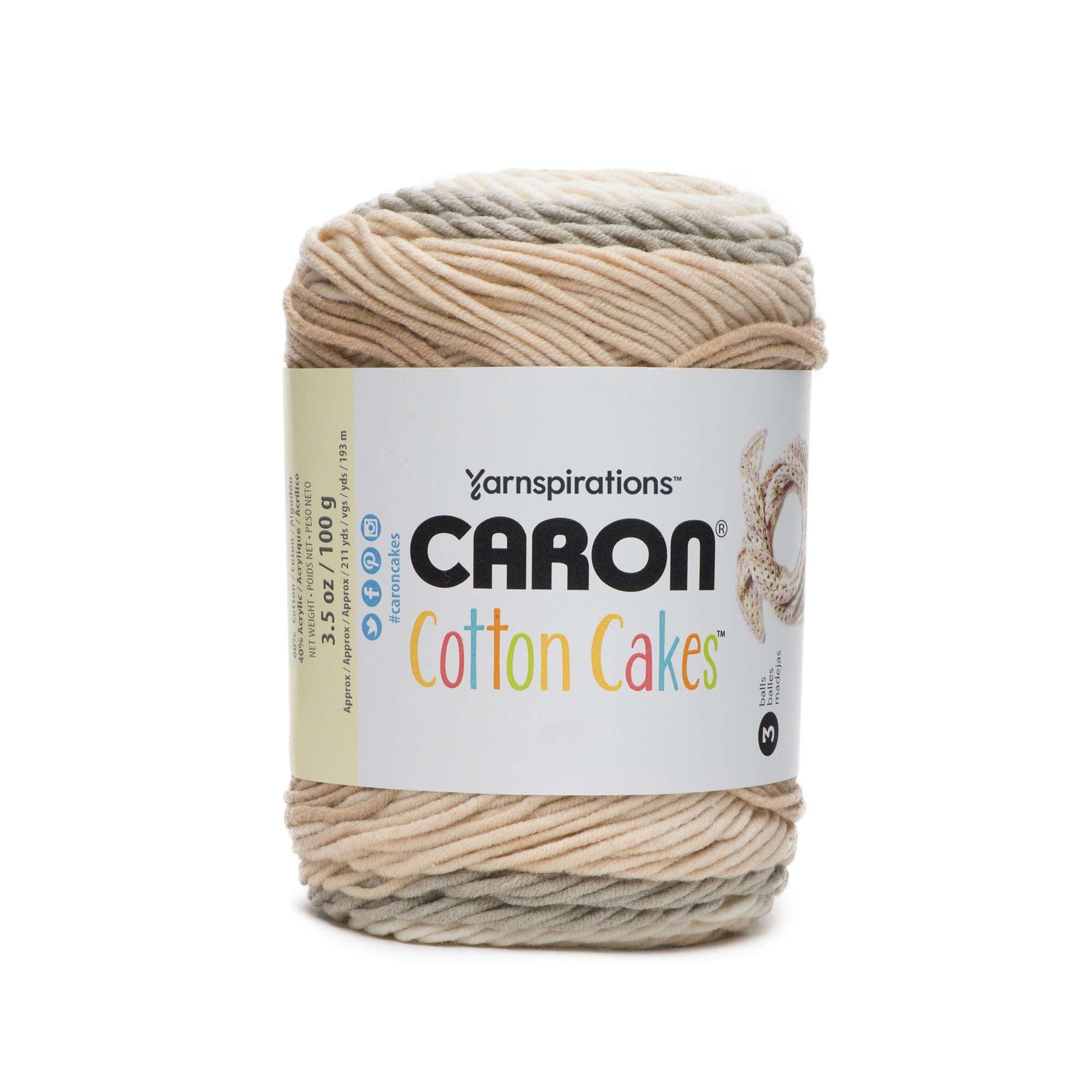 Caron Cotton Cakes Yarn, Retailer Exclusive