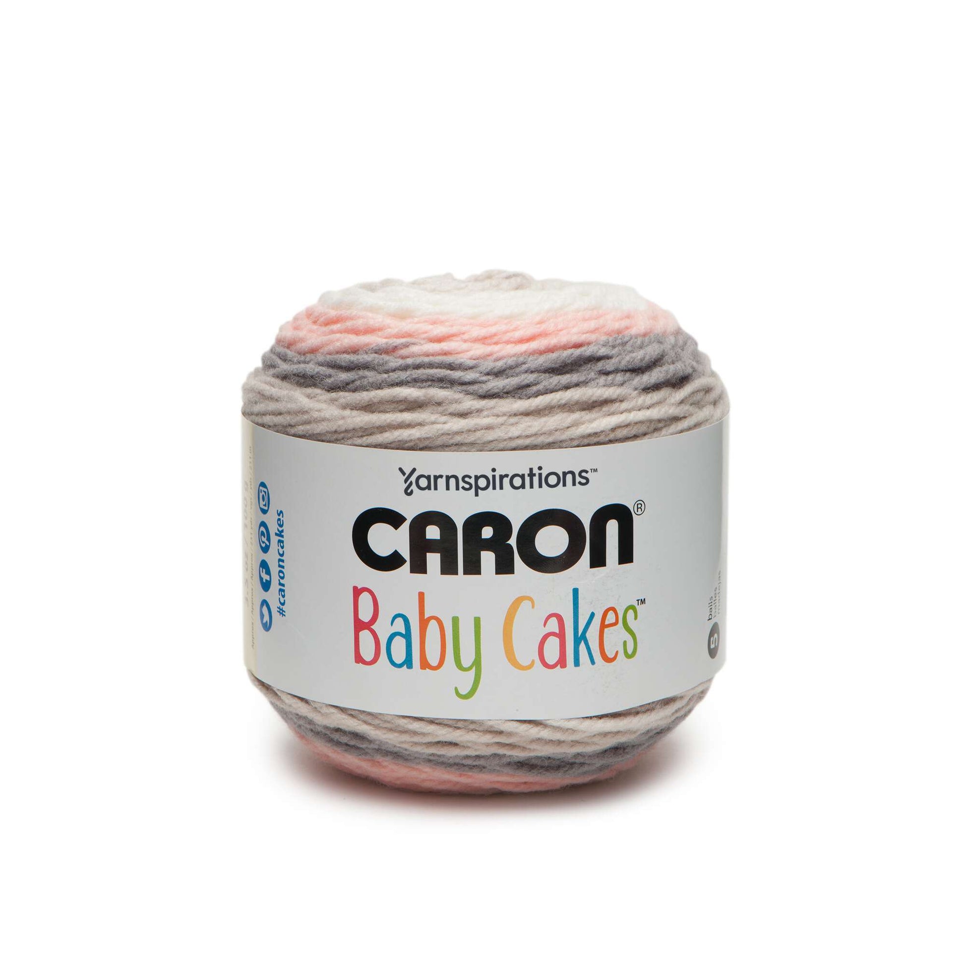 Lot of 2 Caron Cakes Yarnspirations Yarn 383 yd ea Bumbleberry