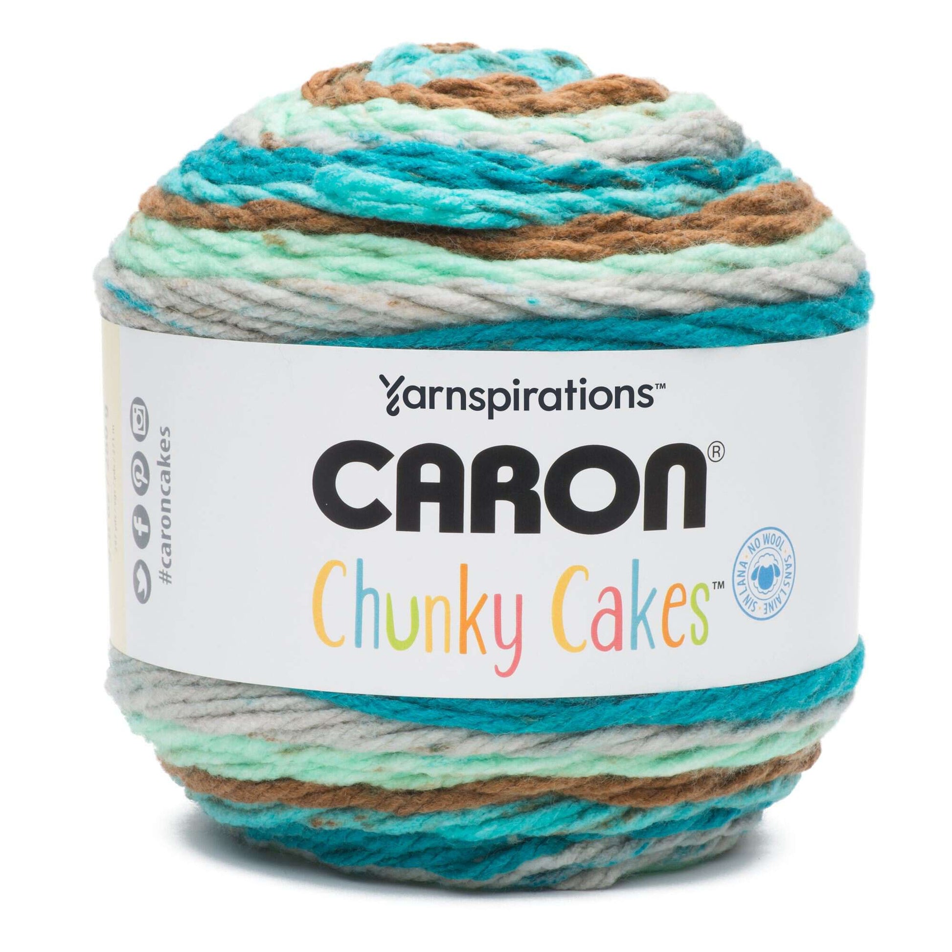 The Crochet Crowd - Caron Chunky Cakes - Sherbet Swirl