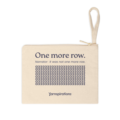 One More Row Zipper Pouch One More Row Zipper Pouch