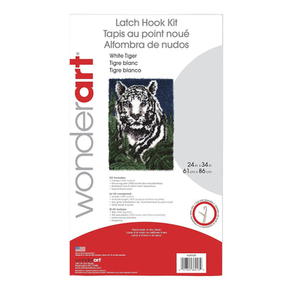 WonderArt White Tiger Kit 24" x 34" - Discontinued Items WonderArt White Tiger Kit 24" x 34" - Discontinued Items