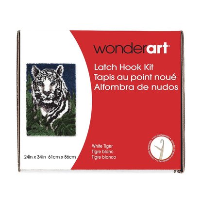 WonderArt White Tiger Kit 24" x 34" - Discontinued Items WonderArt White Tiger Kit 24" x 34" - Discontinued Items