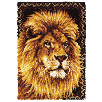 WonderArt Lion Kit 27" x 40" - Discontinued Items Lion