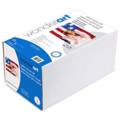 WonderArt American Eagle Kit 15" x 20" - Discontinued Items American Eagle