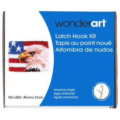 WonderArt American Eagle Kit 15" x 20" - Discontinued Items American Eagle