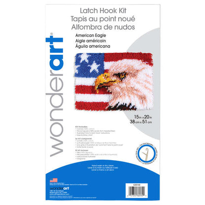WonderArt American Eagle Kit 15" x 20" - Discontinued Items American Eagle