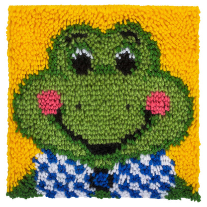 WonderArt Froggy Kit 12" x 12" - Discontinued Items Froggy