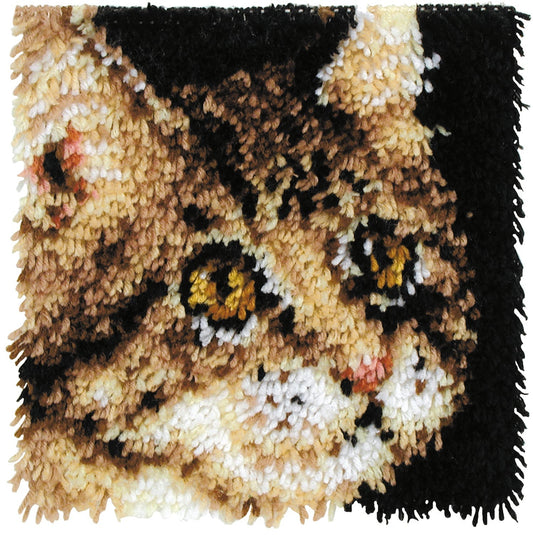 WonderArt Tabby Kit 12" x 12" - Discontinued Items