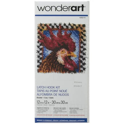 WonderArt Rooster 12" x 12" - Discontinued Items WonderArt Rooster 12" x 12" - Discontinued Items
