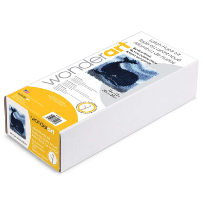 WonderArt Big Blue Whale Kit 12" x 12" - Discontinued Items Big Blue Whale