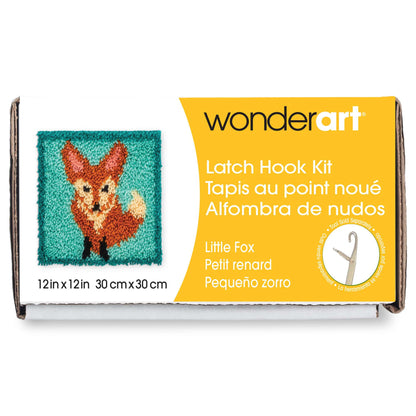 WonderArt Little Fox Kit 12" x 12" - Discontinued Items Little Fox