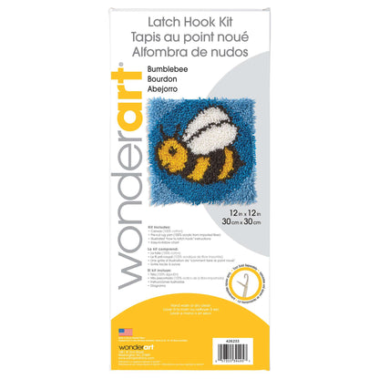 WonderArt Bumblebee Kit 12" x 12" - Discontinued Items Bumblebee