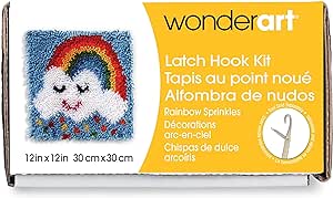 WonderArt Rainbow Sprinkles 12" x 12" - Discontinued Items WonderArt Rainbow Sprinkles 12" x 12" - Discontinued Items