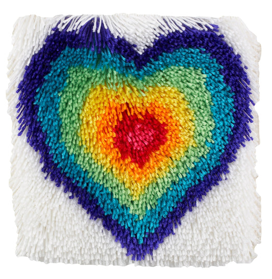 WonderArt Shaggy From The Heart Kit 12" x 12" - Discontinued Items