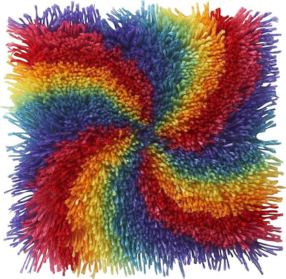 WonderArt Shaggy Pinwheel Kit 12" x 12" - Discontinued Items WonderArt Shaggy Pinwheel Kit 12" x 12" - Discontinued Items