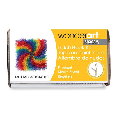 WonderArt Shaggy Pinwheel Kit 12" x 12" - Discontinued Items WonderArt Shaggy Pinwheel Kit 12" x 12" - Discontinued Items