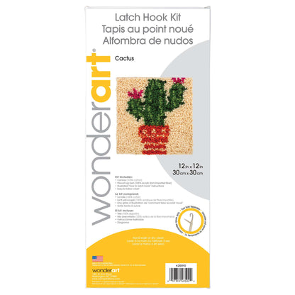 WonderArt Cactus Kit 12" x 12" - Discontinued Items Cactus
