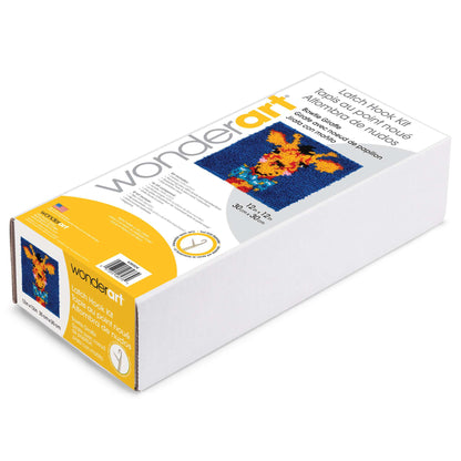 WonderArt Bowtie Giraffe Kit 12" x 12" - Discontinued Items Bowtie Giraffe