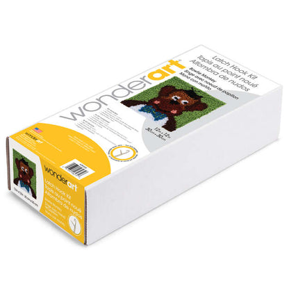 WonderArt Bowtie Monkey Kit 12" x 12" - Discontinued Items Bowtie Monkey
