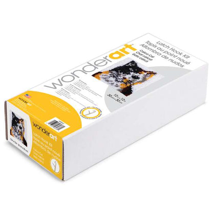 WonderArt Calico Cat Kit 12" x 12" - Discontinued Items Calico Cat