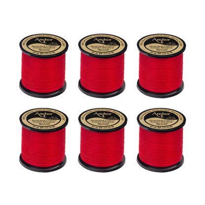 Anchor Spooled Floss 10 Meters - Clearance Shades 0047 Carmine Red