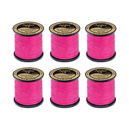 Anchor Spooled Floss 10 Meters - Clearance Shades 0063 Magenta Dark