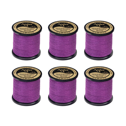 Anchor Spooled Floss 10 Meters - Clearance Shades 0100 Violet Medium Dark