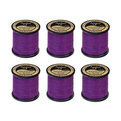 Anchor Spooled Floss 10 Meters - Clearance Shades 0101 Violet Dark