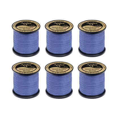 Anchor Spooled Floss 10 Meters (6 Pack) 0122 Blueberry Medium
