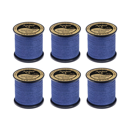 Anchor Spooled Floss 10 Meters - Clearance Shades 0123 Blueberry Dark
