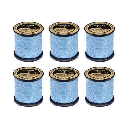 Anchor Spooled Floss 10 Meters (6 Pack) 0140 Copen Blue Light